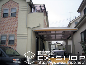 のカーポート キューブポートプラス レギュラー 積雪〜20cm対応 施工例