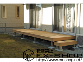 のウッドデッキ リウッドデッキII 施工例