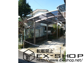 のカーポート カーブポートシグマ? 積雪〜20cm対応 施工例