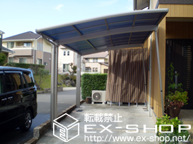 のカーポート カーブポートシグマ? 積雪〜20cm対応 施工例