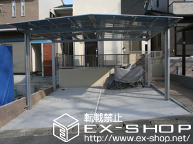 のカーポート マイリッシュ 合掌セット 積雪〜20cm対応 施工例