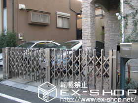 のカーゲート アルピタHG ノンキャスター 両開き 施工例