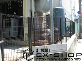 の門扉 イーネット門扉1F型　10-12 施工例