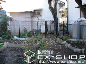 のフェンス・柵 FCS-61型フェンス 施工例