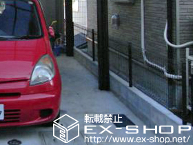 のフェンス・柵 FCS-61型フェンス 施工例