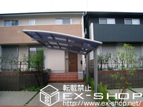 のカーポート カーブポートシグマIII 単体 積雪〜20cm対応 施工例