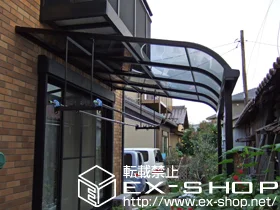 LIXIL ���N�V��(�g�X�e��)�̃e���X���� ���C�U�[�e���XII  R�^ �e���X�^�C�v �P�́{�݂艺���������@�W��2�{���� �{�H��