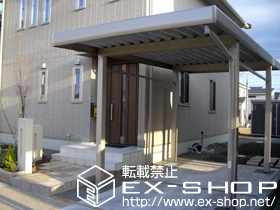 のカーポート ジーポートneo Aタイプ 積雪〜100cm対応 施工例