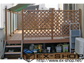 のウッドデッキ リコステージII 単体 施工例