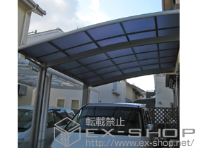 のカーポート カーブポートシグマ? 積雪〜20cm対応 施工例