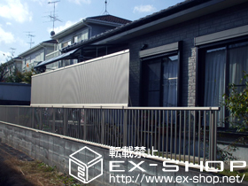 のフェンス・柵 レスティナフェンス22型　フリーポールタイプ 施工例