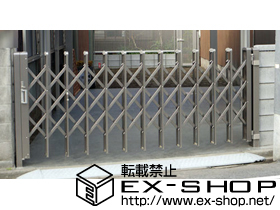 のカーゲート アルピタ HG ノンレール 片開き 施工例