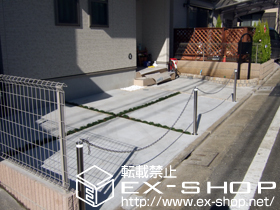 のフェンス・柵 FCS-61型フェンス 施工例