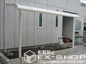 のテラス屋根 ヴェクターテラス R型 テラスタイプ 単体 積雪〜20cm対応 施工例