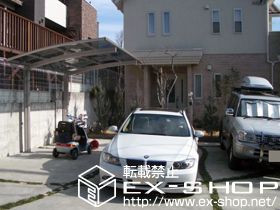 のカーポート プレシオスポート 積雪〜20cm対応 施工例