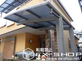 のサイクルポート・駐輪場 ファインポートＩＩ R ミニ 積雪〜20ｃｍ対応 施工例