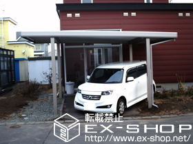 のカーポート ジーポートneo Aタイプ 積雪〜100cm対応 施工例