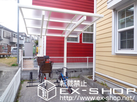 のサイクルポート・駐輪場 レイナポートミニ 積雪〜20cm対応 施工例