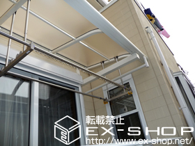 のバルコニー・ベランダ屋根 ヴェクターテラス R型 ルーフタイプ 単体 積雪〜20cm対応 施工例