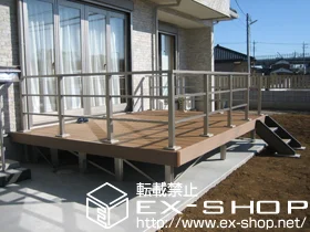 ��ʌ����S�쓇����LIXIL ���N�V���i�g�X�e���j�̃E�b�h�f�b�L ���R�X�e�[�WII �P�́{���_���f�b�L�t�F���X �t���b�g���C���p�l���{�X�e�b�v2�i �{�H��