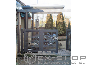 のカーポート キューブポートプラス レギュラー 積雪〜20cm対応 施工例