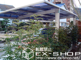 のカーポート レガーナポートシグマ? 雨樋無し 積雪〜20cm対応 施工例