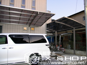 のカーポート カーブポートシグマIII 積雪〜20cm対応 施工例