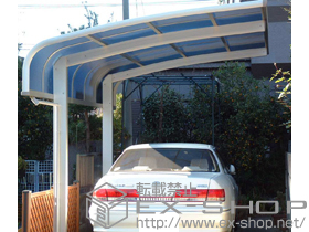 のカーポート プレシオスポート アルファ 積雪〜20cm対応 施工例