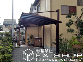 のカーポート クイックポートV型 積雪〜20cm対応 施工例