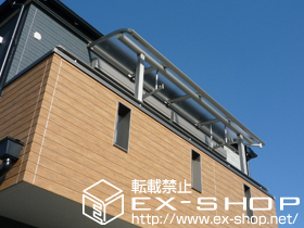 のバルコニー・ベランダ屋根 ヴェクターテラス R型 屋根タイプ 単体 積雪〜20cm対応 施工例