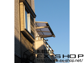 のバルコニー・ベランダ屋根 ライザーテラスII F型 ルーフタイプ 単体 積雪〜20cm対応 施工例