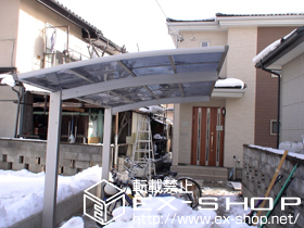 のカーポート プレシオスポート 積雪〜20cm対応 施工例