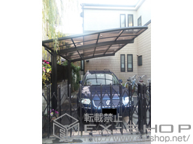 のカーポート カーブポートシグマ? 積雪〜20cm対応 施工例