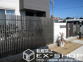 のフェンス・柵 プログコートフェンスF1型 施工例