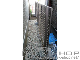 のフェンス・柵 プリレオR5型フェンス 施工例