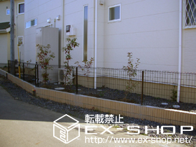 のフェンス・柵 FCS-61型フェンス 施工例