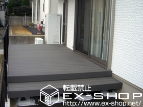 のウッドデッキ リウッドデッキII 標準 単体 施工例