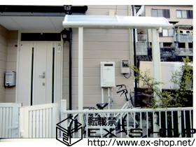 のテラス屋根 ライザーテラスII  R型 テラスタイプ 単体 施工例