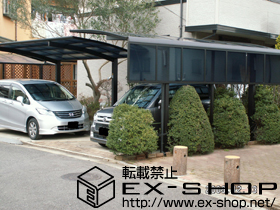 のカーポート プレシオスポート 積雪〜20cm対応 施工例