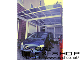 のカーポート キューブポート レギュラー 積雪〜20cm対応 施工例