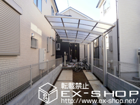 のカーポート レイナポート 延長　積雪〜20cm対応 施工例