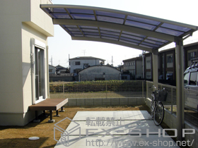 のカーポート カーブポートシグマIII 積雪〜30cm対応 施工例