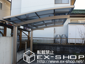 のカーポート カーブポートシグマIII 積雪〜20cm対応 施工例