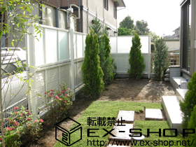 のフェンス・柵 シャレオR5型 フェンス 施工例