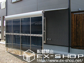 のテラス屋根 ヴェクターテラス F型 テラスタイプ 単体 積雪〜20cm対応 施工例