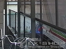 のフェンス・柵 FCS-61型フェンス　フリーポールタイプ 施工例