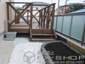 のフェンス・柵 シャレオRP型フェンス　間仕切りタイプ 施工例