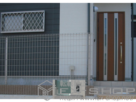 のフェンス・柵 FCS-61型フェンス[自由柱] 施工例