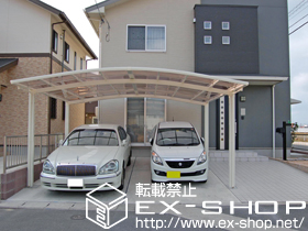 のカーポート カーブポートシグマ? 積雪〜20cm対応 施工例