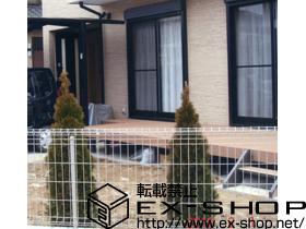 のウッドデッキ リコステージII  連棟 施工例